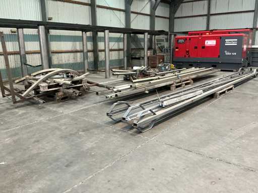 Système de rail démonté