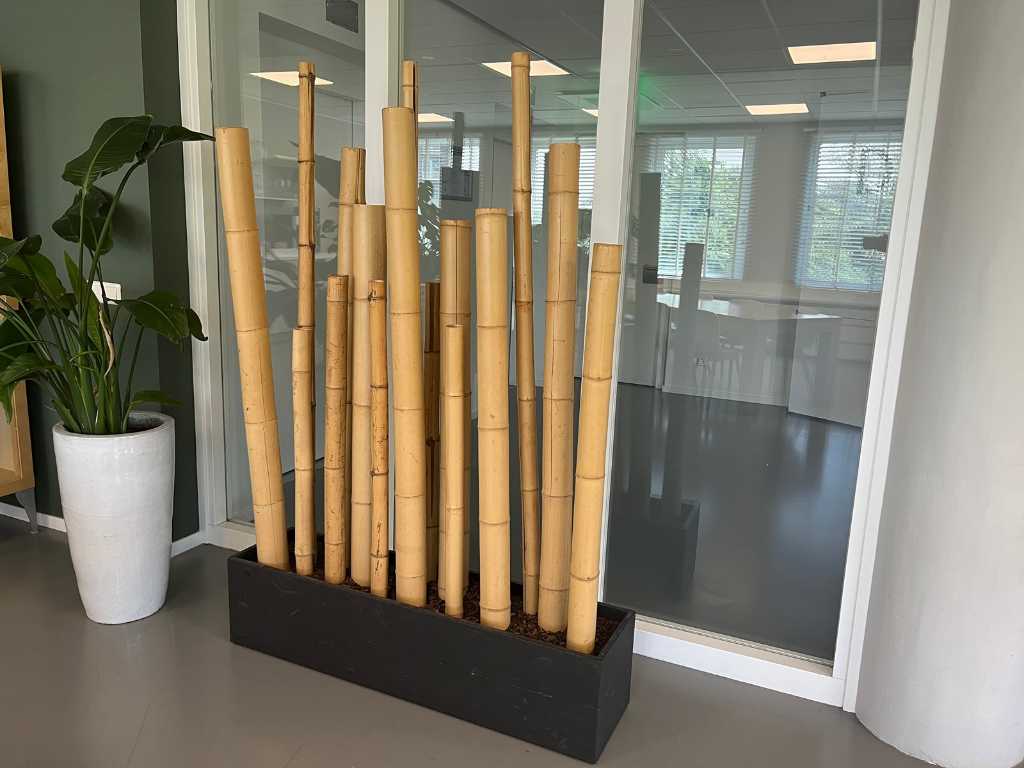 Bambus Design Raumteiler H180