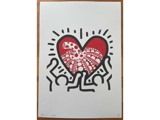 DEATH NYC : Keith Haring Love Heart