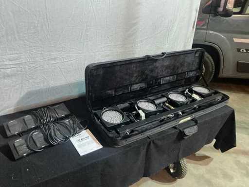 EuroLite LED KLS-200 4 parties Spotlight sur cadre (5x)