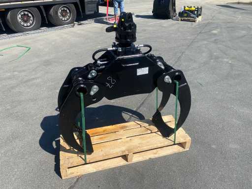 Häner - HWG1200.30 - Grappin en bois avec rotateur, sans support