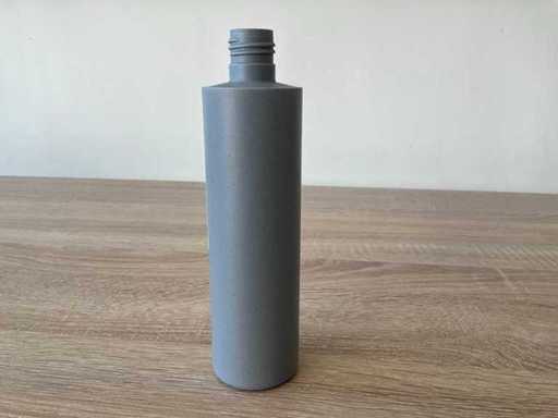 BOTTLE TUBULAR 300ml PEHD STONE EFFECT DARK GREY 24/415 bottle (2400x)