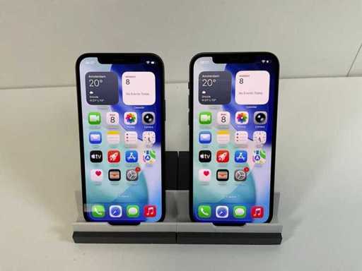 Apple iPhone 12 - 64 GB - Black (2x)