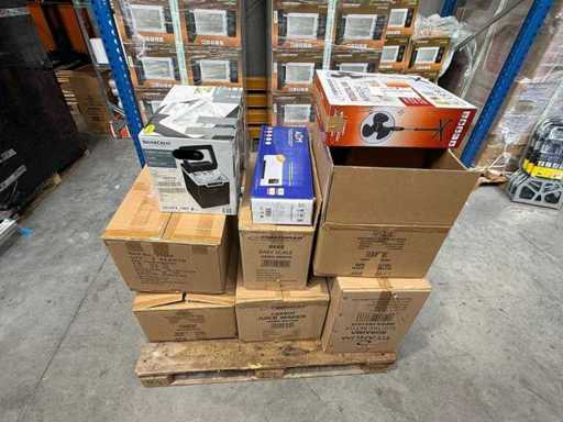Pallet Diverse elektronica – Mixpartij | Retailwaarde €500 - €1000