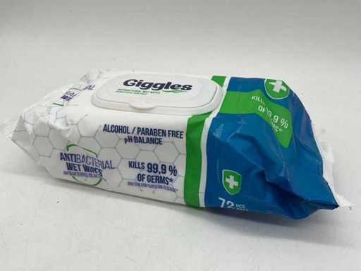 Giggles Pack Wet Wipes (120x)