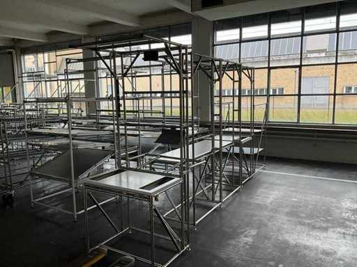 Flow rack (3x)