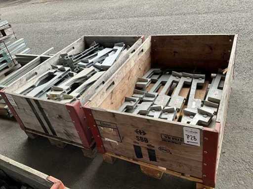 Accesorii pentru cofragi MBT pe palet (2x)