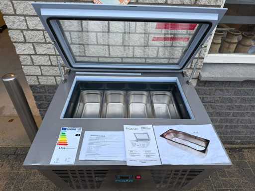 Polar - GK068-E-02 - Ice cream display case