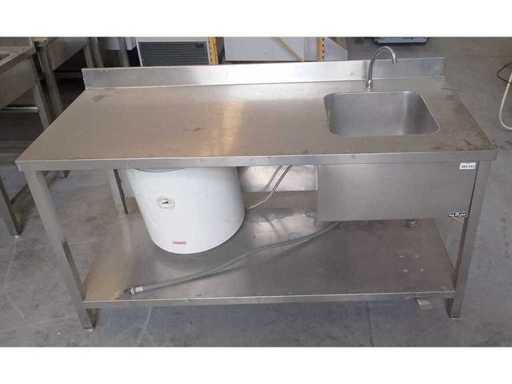 MBM 1 Schüsselspülbecken mit Abfluss