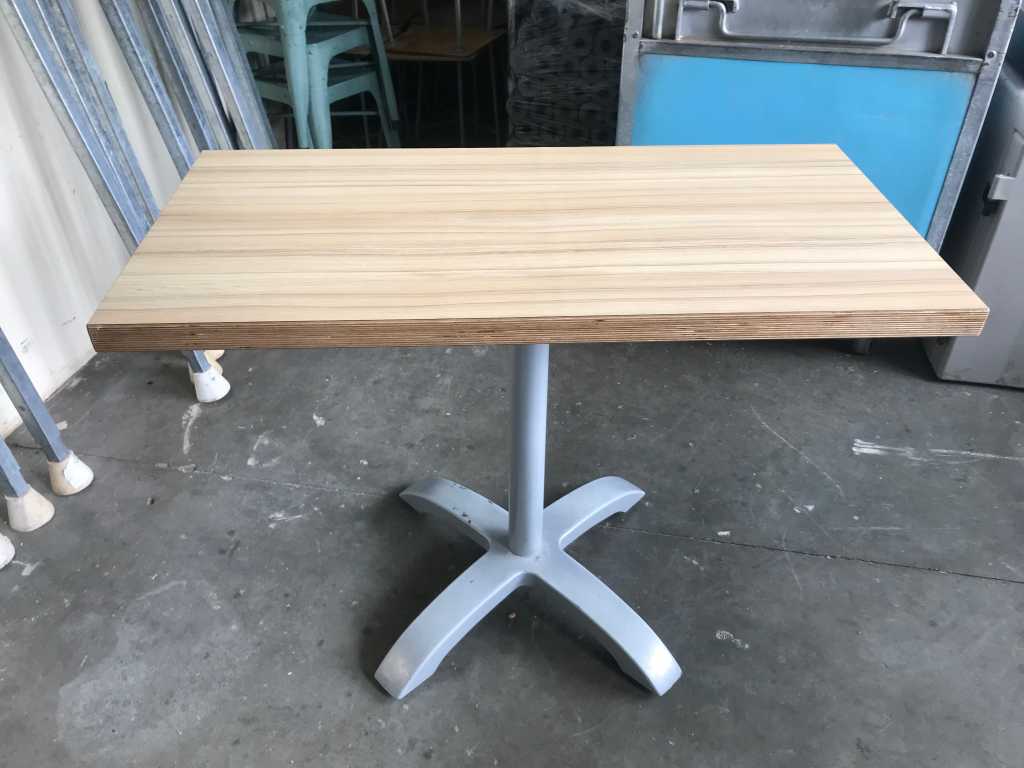 Table pliante de terrasse (2x)