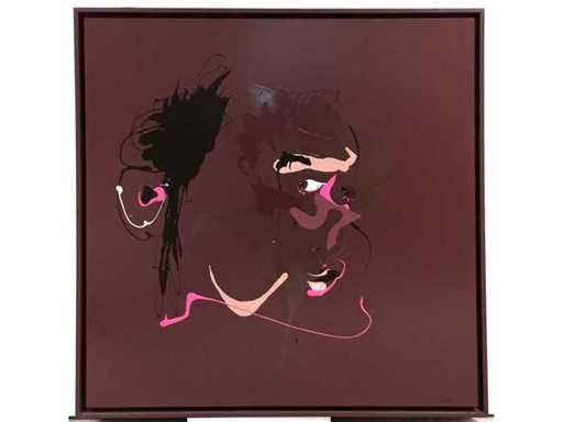 Joke Debeuckelaere - Acryl op paneel - 120x120 cm