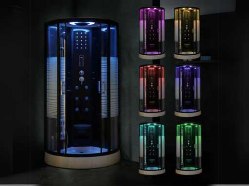 Steam room - Vonato - Halvo JetStream - 0 - with massage jets