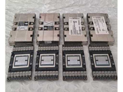NVIDIA Tesla V100 SXM2 16GB GPU-versnellers + originele Dell koellichamen (4x)