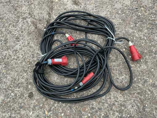 Mennekes 32A Power cable (2x)