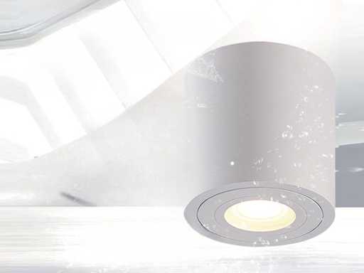 GU10 Waterproof surface-mounted spot fixture IP44 9.5cm(10x)