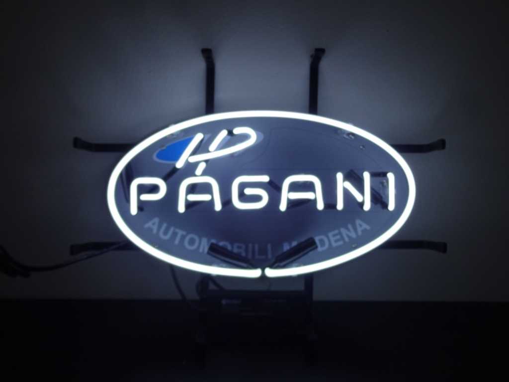 Pagani - NEON Sign (glass) - 40 cm x 31 cm