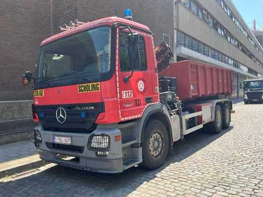 Mercedes-Benz Actros HIAB 122 B-3 Duo Grue 2005