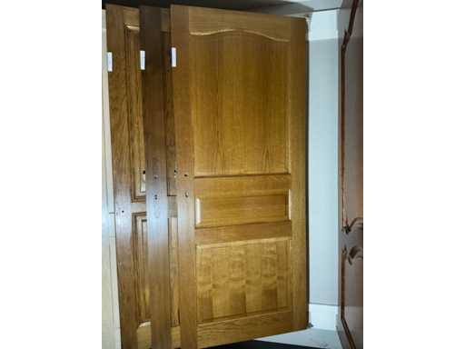 Porte intérieure en bois massif