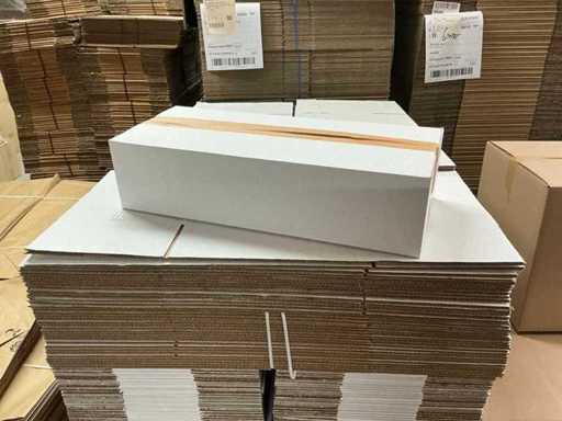Partij kartonnen dozen 53,5x23x13cm (476x)