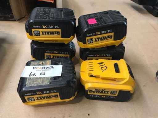 Dewalt-Batterie (6x)