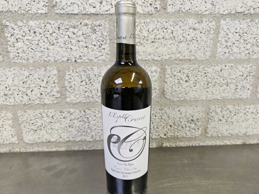 2017 - L Esprit - Couvent Bordeaux pur blanc - Weißwein (12x)
