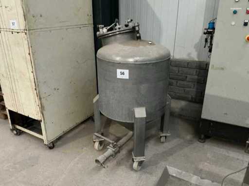 Rezervor mobil de stocare din oțel inoxidabil