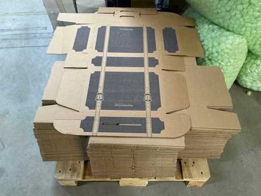 Lotto di scatole stampate (90x)