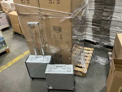 2496zi Etui na laptopa Srebrny (14x)