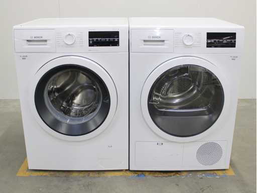 Bosch Serie|6 VarioPerfect EcoSilence Drive Wasmachine & Bosch Serie|6 Wasdroger