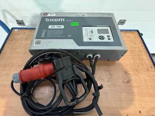 Încărcător pentru stivuitor Tricom Li-ION Litiu 24V 100A 100-500Ah 2016