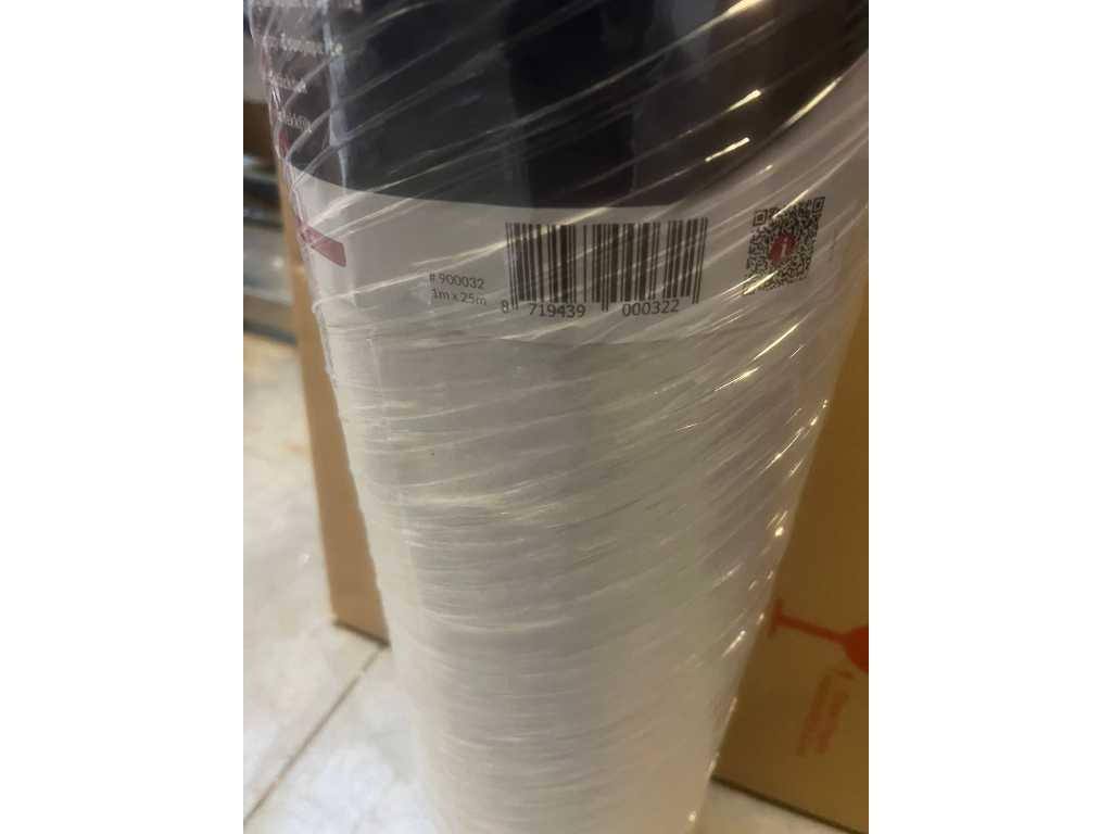 PrimaCover Standard - Self-adhesive Cover Fleece 180 g/m² Floor Protector 1x25 m - 0484026 2 Rolls