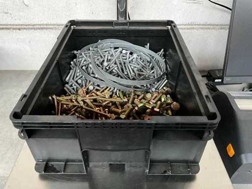 Würth 12,56 kg Verschiedene Bolzen im stapelbaren Behälter