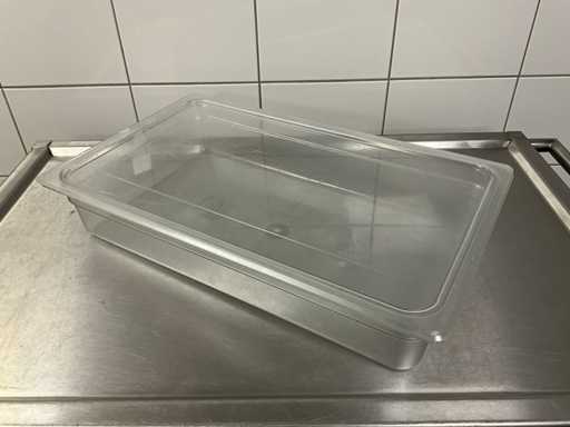 Cambro - GN 1/1-100 - Kunststof gastronormbak met deksel (12x)
