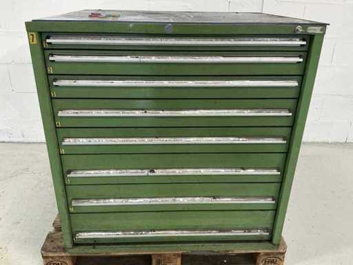 Gereedschapladen kast met inhoud