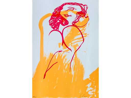 Hugo Claus - Fugue - Colour screen printing