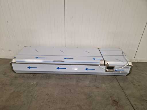 Tefcold - saladiere - opzet vitrine - VK38-150 S/S LID