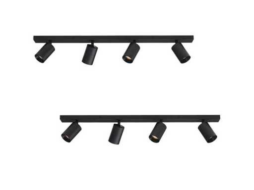 4 x GT Focus GU10 fixture black