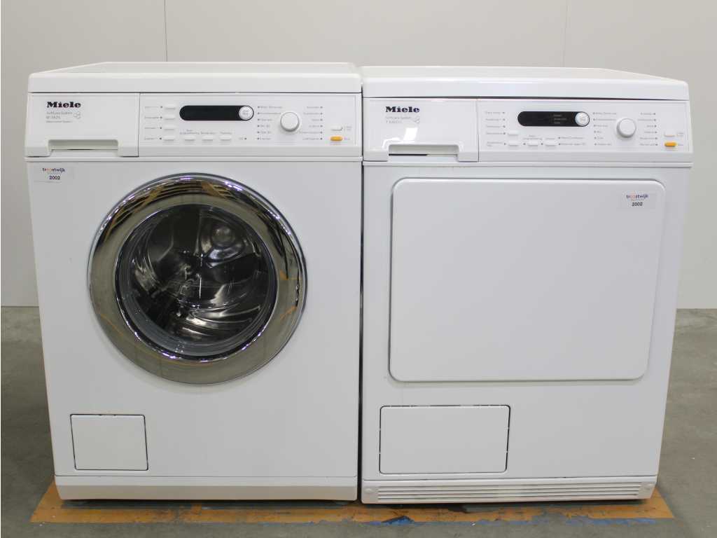 Mașină de spălat Miele W 3825 SoftCare System & Miele T 8423 C SoftCare System Dryer