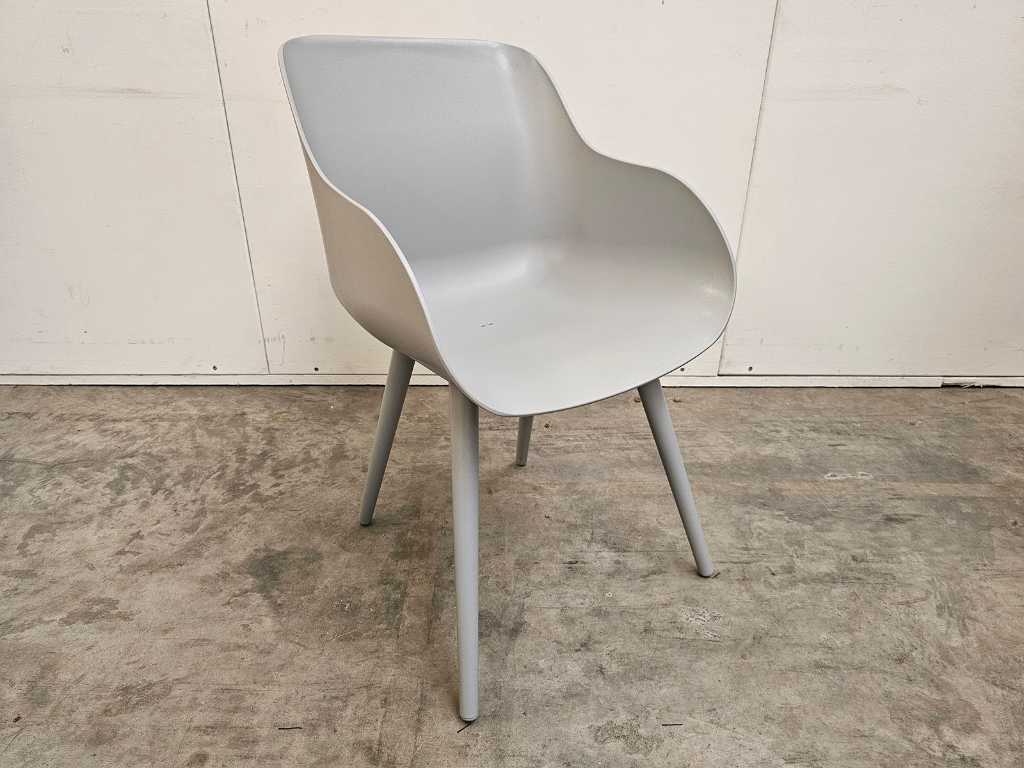 2 x Hartman Sophie Organic Studio Chair Misty Grey