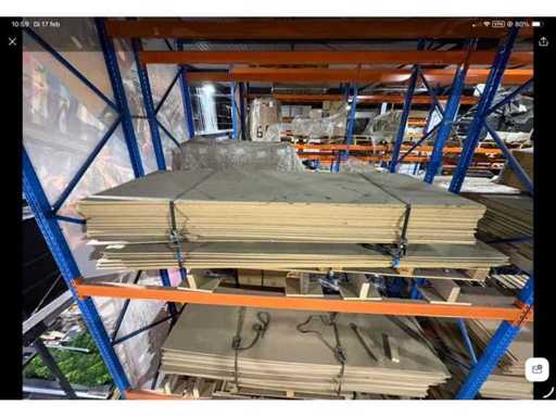 Pallet Mdf platen (5x)