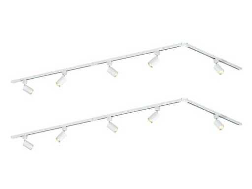 2 x Track 400 cm incluant 12 tracks MR4 blanc