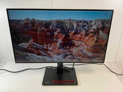 Lenovo (P27H-20) 27", 2560x1440 (QHD) IPS Monitor