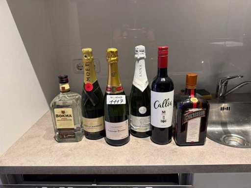 Charge destillierter Spirituosen (6x)