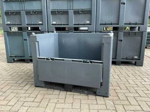 Kruizinga Cutie de paleți din plastic cu clapetă (4x)