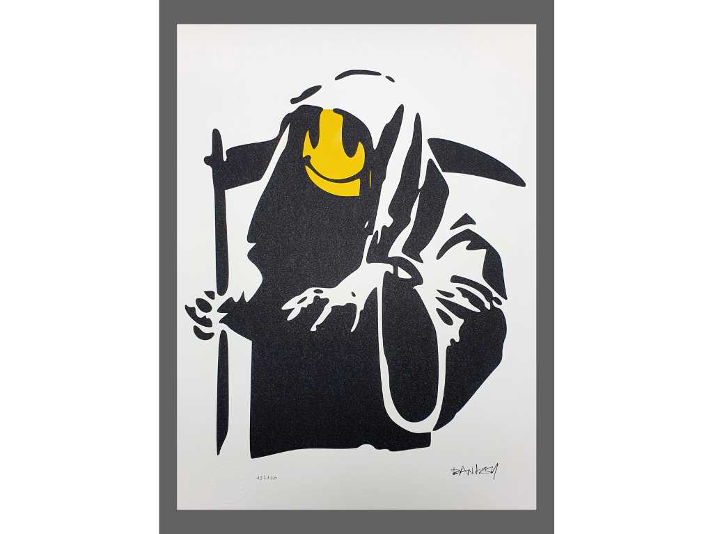 Banksy - Mower - Lithographie