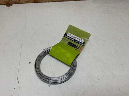 Binding fix Tension wire galvanized 10m-Ø2mm (20x)