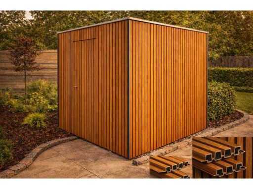 Techwood Verbund-Gartenschuppen – 300x250x230 cm