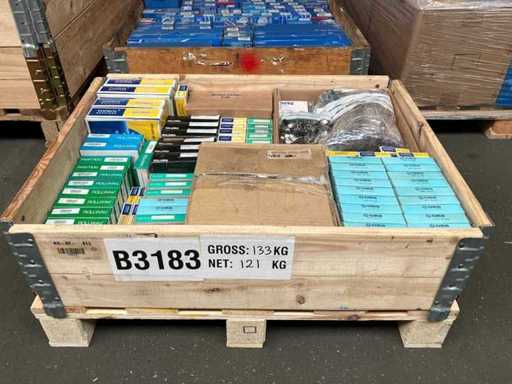 Toprol / Rollway / ORS - Série de divers roulements industriels 121KG