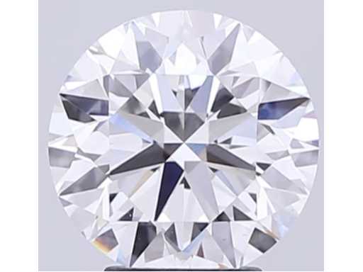 Diamant - 5.10 carat Briljant geslepen diamant (gecertificeerd)