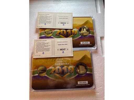 Zuid-Afrika 2010 Herdenkingsset Bloemfontein | Johannesburg